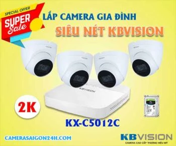  Lắp camera gia đình siêu nét giá rẻ KBVISION KX-C5012 bao công lắp đặt tận nơi, bảo hành 24 tháng. Ngoài ra giá thành ưu đãi hơn khi lắp camera gia đình trọn bộ. Để được tư vấn chính xác và chi tiết nhất hãy gọi đến Camera An Thành Phát với hotline 0938 112 399