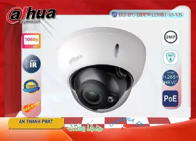 Camera Dahua DH-IPC-HDPW1230R1-S5-VN,Giá DH-IPC-HDPW1230R1-S5-VN Cấp Nguồ Qua Dây Mạng ,Bán Sỉ DH-IPC-HDPW1230R1-S5-VN, Camera Giá re DH-IPC-HDPW1230R1-S5-VN Bán Lỗ,DH-IPC-HDPW1230R1-S5-VN chiết khấu cao,công nghê DH-IPC-HDPW1230R1-S5-VN FULL HD 1080P ,DH-IPC-HDPW1230R1-S5-VN Công Nghệ Mới,thông số DH-IPC-HDPW1230R1-S5-VN,DH-IPC-HDPW1230R1-S5-VN Tốt nhất,DH-IPC-HDPW1230R1-S5-VN Chiết khấu cao,DH-IPC-HDPW1230R1-S5-VN Giá rẻ,DH-IPC-HDPW1230R1-S5-VN mới,Bán giá rẻ DH-IPC-HDPW1230R1-S5-VN