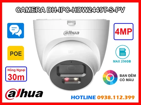 Camera Dahua DH-IPC-HDW2449T-S-PV (4MP),Bán Giá DH-IPC-HDW2449T-S-PV,Nhà Phân Phối DH-IPC-HDW2449T-S-PV,Camera Dahua DH-IPC-HDW2449T-S-PV Tiết Kiệm bán rẻ,DH-IPC-HDW2449T-S-PV Giá Thấp Nhất,Giá Bán DH-IPC-HDW2449T-S-PV 4.0 megapixel Ultra 2k ,Nơi Lắp Thiết Bị Camera DH-IPC-HDW2449T-S-PV,thông số DH-IPC-HDW2449T-S-PV
