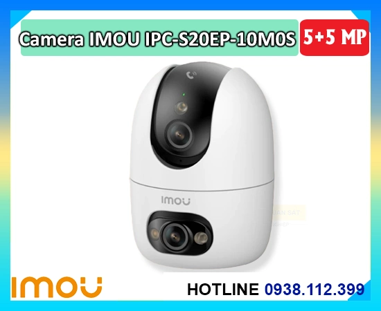 Lắp đặt camera Camera Ống Kính Kép IPC-S20EP-10M0S Siêu Nét 