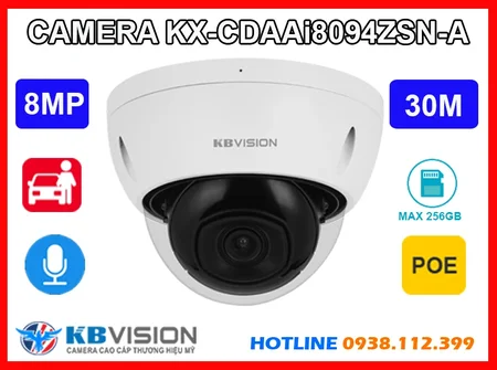 Camera KBVISION KX-CDAAi8094ZSN-A,thông số KX-CDAAi8094ZSN-A,KX CDAAi8094ZSN A,Thông số KX-CDAAi8094ZSN-A Siêu sắc nét Ultra 4k 8.0 MP , Loại Camera KX-CDAAi8094ZSN-A Chất lượng nhất,KX-CDAAi8094ZSN-A Siêu rẻ,bán KX-CDAAi8094ZSN-A