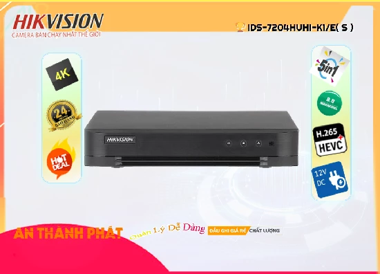 Đầu Ghi Hình 8MP Hikvision iDS-7204HUHI-K1/E(S),thông số iDS-7204HUHI-K1/E(S),iDS-7204HUHI-K1/E(S) HD  rẻ nhất,iDS 7204HUHI K1/E(S),chức năng iDS-7204HUHI-K1/E(S),giá kỹ thuật iDS-7204HUHI-K1/E(S),iDS-7204HUHI-K1/E(S) bán uy tín,Phân Phối Sỉ iDS-7204HUHI-K1/E(S),Giá Bán iDS-7204HUHI-K1/E(S),iDS-7204HUHI-K1/E(S) Giá Thấp Nhất,iDS-7204HUHI-K1/E(S) Bán Giá Rẻ,iDS-7204HUHI-K1/E(S) Giá rẻ nhất,iDS-7204HUHI-K1/E(S) giá kỹ thuật