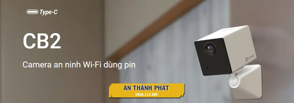 Camera CS-CB2-R100-2D2WF-WH Wifi Ezviz