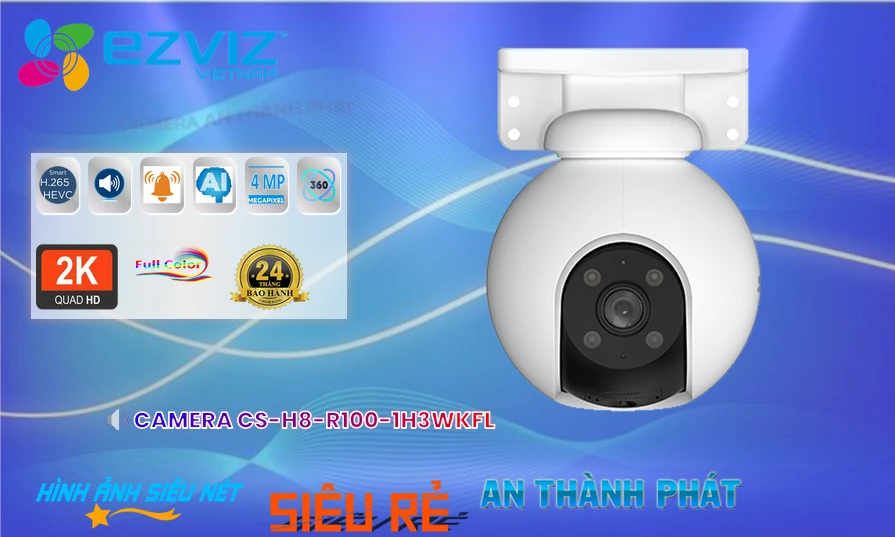 CS-H8-R100-1H3WKFL Camera Wifi Ezviz CS-H8-R100-1H3WKFL Camera Wifi Ezviz