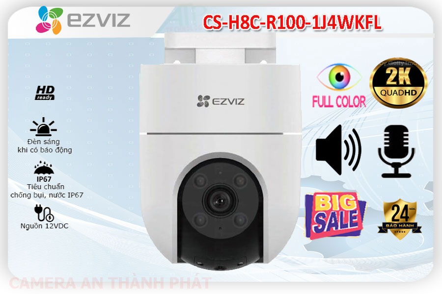 CS-H8c-R100-1J4WKFL Camera Wifi Ezviz Giá rẻ CS-H8c-R100-1J4WKFL Camera Wifi Ezviz Giá rẻ
