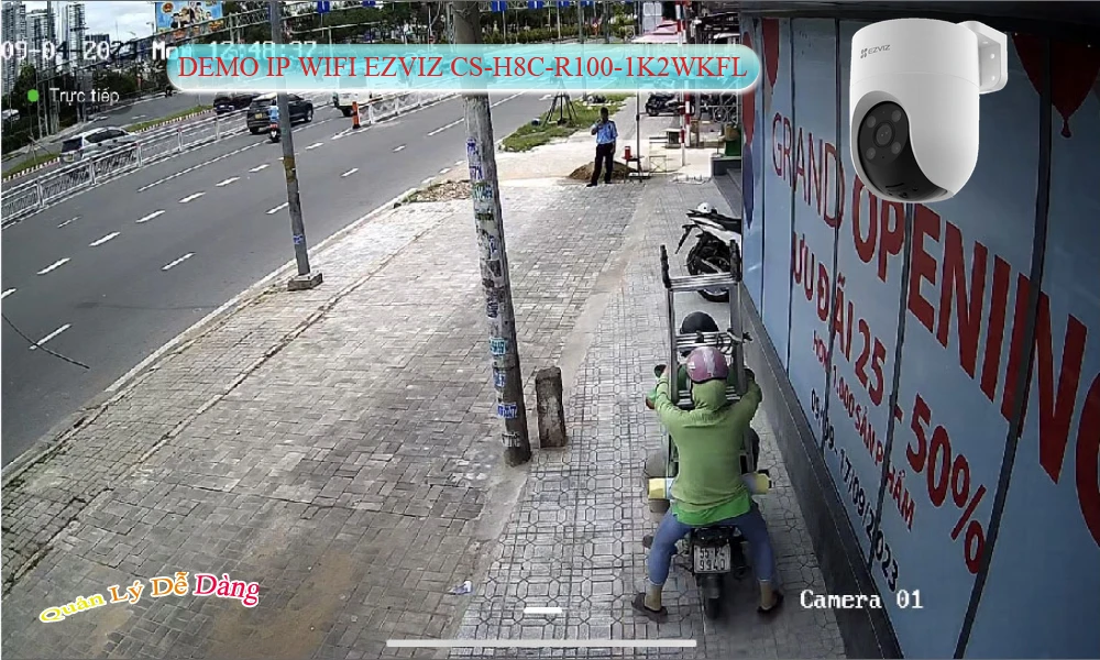CS-H8c-R100-1K2WKFL Camera Wifi Ezviz