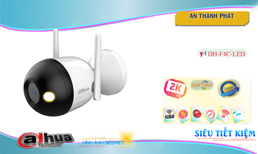 Camera DH-F4C-LED Dahua ✓