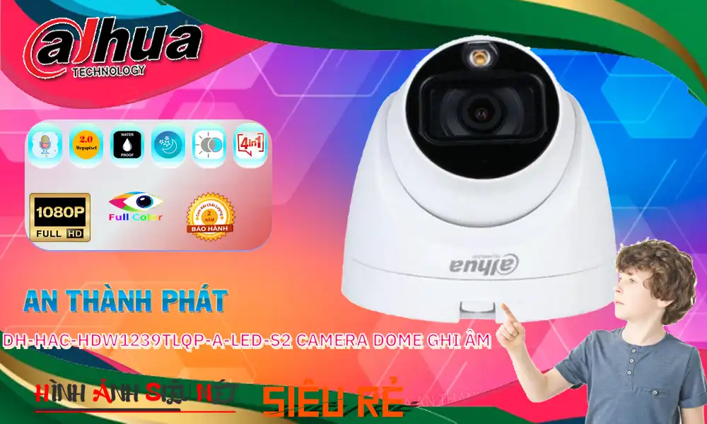 DH-HAC-HDW1239TLQP-A-LED-S2 Dahua Giá rẻ DH-HAC-HDW1239TLQP-A-LED-S2 Dahua Giá rẻ