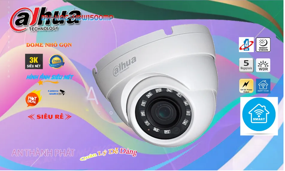 Camera Dahua DH-HAC-HDW1500MP
