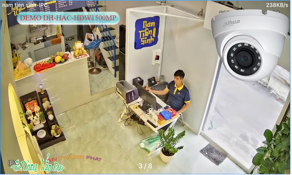 Camera Dahua DH-HAC-HDW1500MP