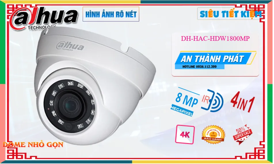 Camera DH-HAC-HDW1800MP Dahua Giá rẻ,DH-HAC-HDW1800MP rẻ nhất, Camera DH-HAC-HDW1800MP Công Nghệ Mới,DH-HAC-HDW1800MP Công Nghệ HD  giá mới nhất,DH-HAC-HDW1800MP Giá Hãng,phân phối DH-HAC-HDW1800MP 8.0 MP Siêu sắc nét Ultra 4k với 8MP ,Nơi bán DH-HAC-HDW1800MP,DH-HAC-HDW1800MP rẻ nhất,DH-HAC-HDW1800MP Công Nghệ Mới