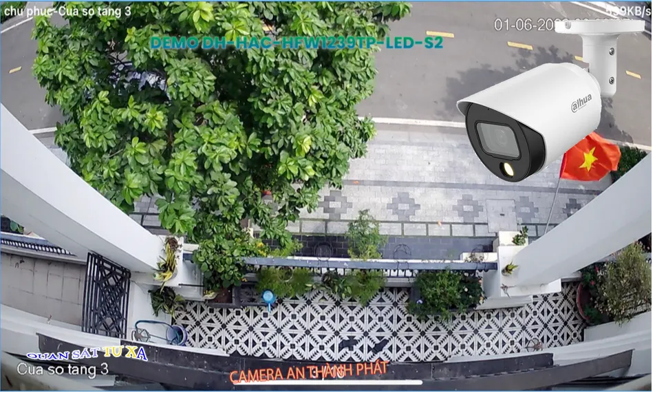Camera Dahua DH-HAC-HFW1239TP-LED-S2 Camera Dahua DH-HAC-HFW1239TP-LED-S2