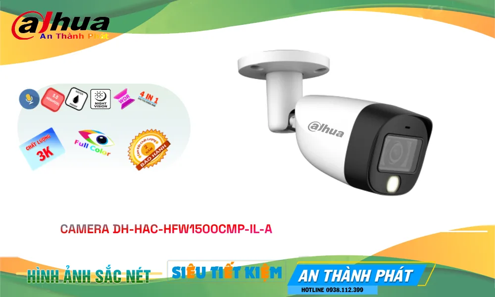 DH-HAC-HFW1500CMP-IL-A Hình Ảnh Đẹp Dahua