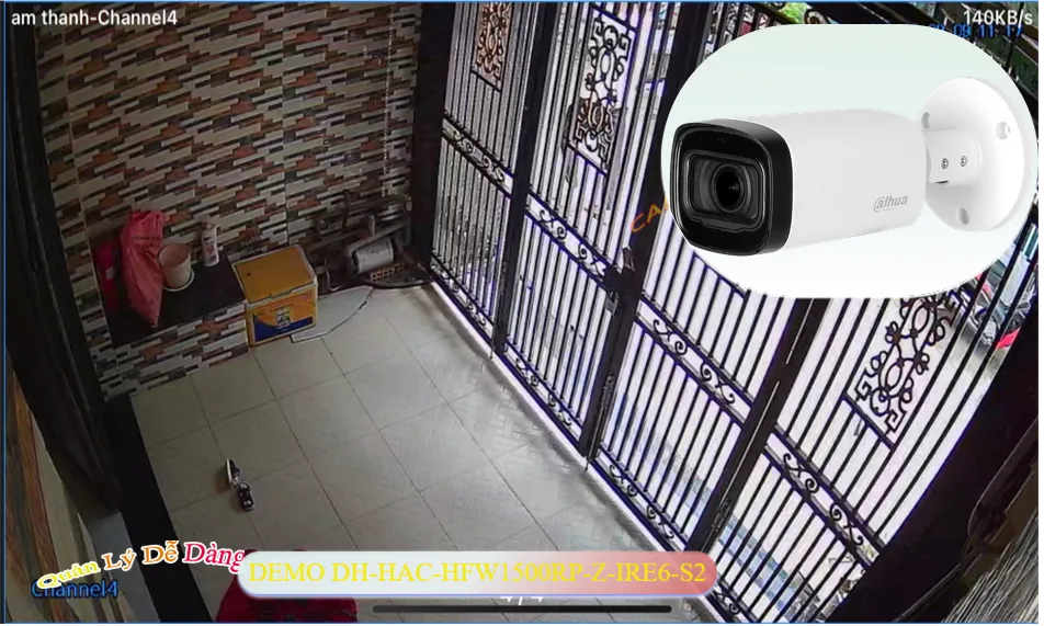 Camera Dahua DH-HAC-HFW1500RP-Z-IRE6-S2 Camera Dahua DH-HAC-HFW1500RP-Z-IRE6-S2