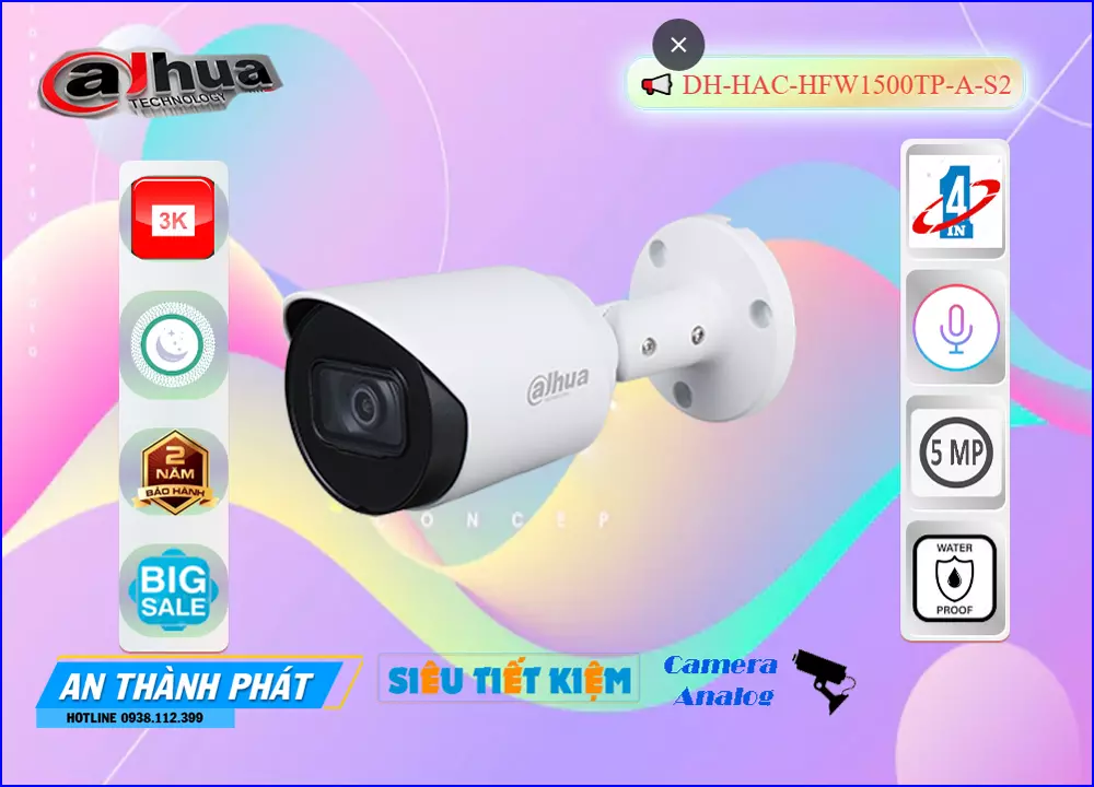 DH HAC HFW1500TP A S2,Camera Dahua DH-HAC-HFW1500TP-A-S2 Có Ghi Âm,chức năng DH-HAC-HFW1500TP-A-S2,Giá giá sỉ DH-HAC-HFW1500TP-A-S2 HD Anlog ,Nhà Phân Phối DH-HAC-HFW1500TP-A-S2 5.0 megapixel ,Điểm bán DH-HAC-HFW1500TP-A-S2thông số , Camera Giám Sát DH-HAC-HFW1500TP-A-S2,DH-HAC-HFW1500TP-A-S2 Giá rẻ nhất,DH-HAC-HFW1500TP-A-S2 bán chạy nhất,Giá Bán DH-HAC-HFW1500TP-A-S2,DH-HAC-HFW1500TP-A-S2 Giá Khuyến Mãi,DH-HAC-HFW1500TP-A-S2 Bán Giá Rẻ,DH-HAC-HFW1500TP-A-S2 Chất Lượng,bán DH-HAC-HFW1500TP-A-S2