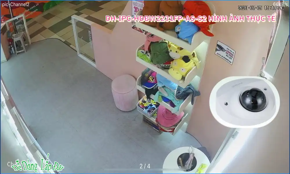 DH-IPC-HDBW2231FP-AS-S2 Camera Giám Sát Giá rẻ