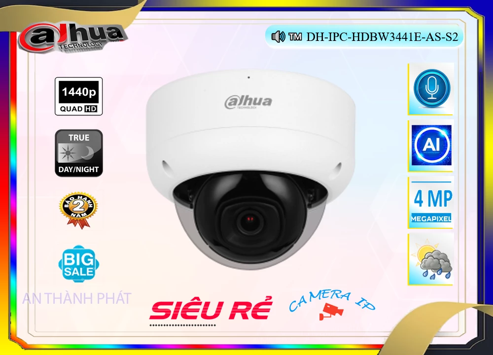 DH-IPC-HDBW3441E-AS-S2 Hình Ảnh Đẹp Dahua