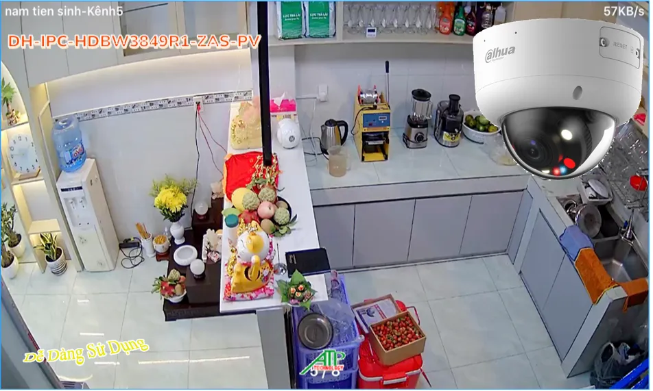 Camera DH-IPC-HDBW3849R1-ZAS-PV Dahua