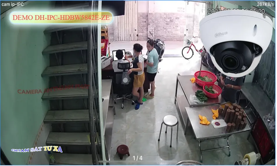 Camera Dahua DH-IPC-HDBW5842E-ZE