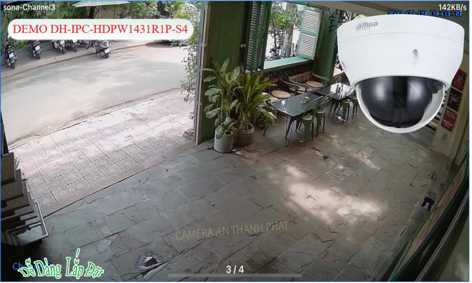 Camera Dahua DH-IPC-HDPW1431R1P-S4 Camera Dahua DH-IPC-HDPW1431R1P-S4
