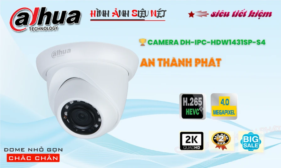 Camera DH-IPC-HDW1431SP-S4 Dahua Camera DH-IPC-HDW1431SP-S4 Dahua