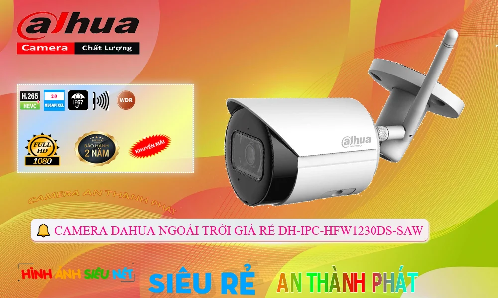 ✪ DH-IPC-HFW1230DS-SAW Camera Thiết Bị Mạng ✪ DH-IPC-HFW1230DS-SAW Camera Thiết Bị Mạng