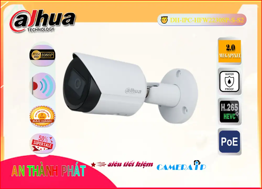 Camera dahua chất lượng DH-IPC-HFW2230SP-S-S2,thông số  Loại Camera an ninh DH-IPC-HFW2230SP-S-S2,DH-IPC-HFW2230SP-S-S2 Tiết kiệm,chức năng DH-IPC-HFW2230SP-S-S2 2.0 megapixel ,DH-IPC-HFW2230SP-S-S2 sale mạnh,Giá Bán DH-IPC-HFW2230SP-S-S2,DH-IPC-HFW2230SP-S-S2 chiết khấu cao,DH-IPC-HFW2230SP-S-S2 Bán Giá Rẻ,cửa hàng bán DH-IPC-HFW2230SP-S-S2,bán DH-IPC-HFW2230SP-S-S2,DH-IPC-HFW2230SP-S-S2 sale mạnh