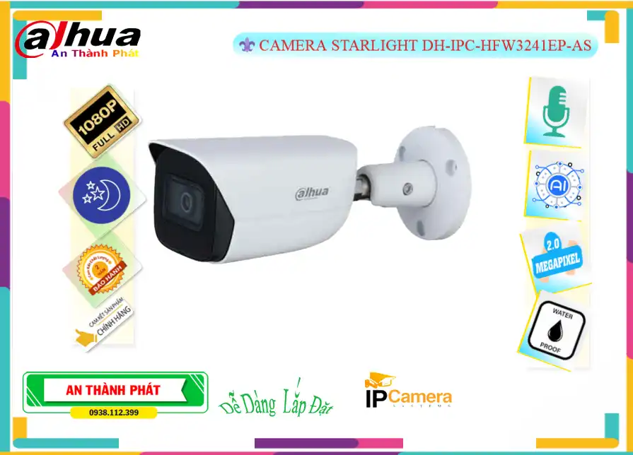 Camera dahua DH-IPC-HFW3241EP-AS,DH-IPC-HFW3241EP-AS Giá Hấp Dẫn,DH-IPC-HFW3241EP-AS giá hấp dẫn,Thông số DH-IPC-HFW3241EP-AS Công Nghệ POE ,Bán rẻ DH-IPC-HFW3241EP-AS,Giá DH-IPC-HFW3241EP-AS 2.0 MP FULL HD 1080P ,phân phối ,DH-IPC-HFW3241EP-AS Bán Sỉ,Giá Bán DH-IPC-HFW3241EP-AS,Nơi Lắp DH-IPC-HFW3241EP-AS,thông số DH-IPC-HFW3241EP-AS,DH-IPC-HFW3241EP-AS Chất lượng nhất,DH-IPC-HFW3241EP-AS Giá chiết khấu