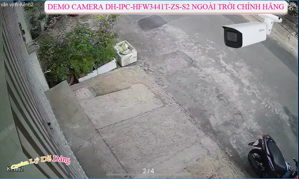 Camera Dahua DH-IPC-HFW3441T-ZS-S2 Tiết Kiệm Camera Dahua DH-IPC-HFW3441T-ZS-S2 Tiết Kiệm