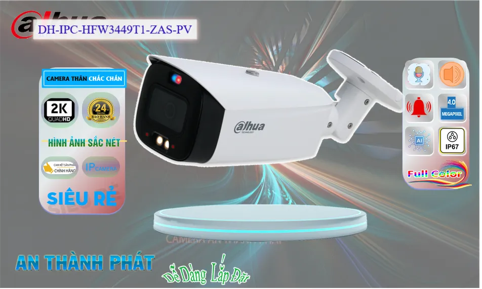 Camera Dahua DH-IPC-HFW3449T1-ZAS-PV Camera Dahua DH-IPC-HFW3449T1-ZAS-PV