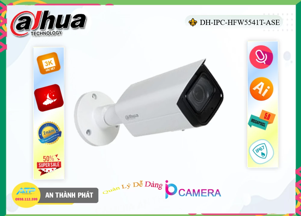 Camera Dahua DH-IPC-HFW5541T-ASE,DH IPC HFW5541T ASE,Giá Bán ,DH-IPC-HFW5541T-ASE 5.0 MP  giá kỹ thuật,Công ty bán  Loại Camera DH-IPC-HFW5541T-ASE,thông số DH-IPC-HFW5541T-ASE,DH-IPC-HFW5541T-ASE Chất lượng nhất,DH-IPC-HFW5541T-ASE bán rẻ,DH-IPC-HFW5541T-ASE Chất Lượng,bán DH-IPC-HFW5541T-ASE,tuổi thọ DH-IPC-HFW5541T-ASE,Bán Giá  Ip POE sắc nét DH-IPC-HFW5541T-ASE,Phân Phối Sỉ DH-IPC-HFW5541T-ASE,DH-IPC-HFW5541T-ASE Giá Thấp Nhất