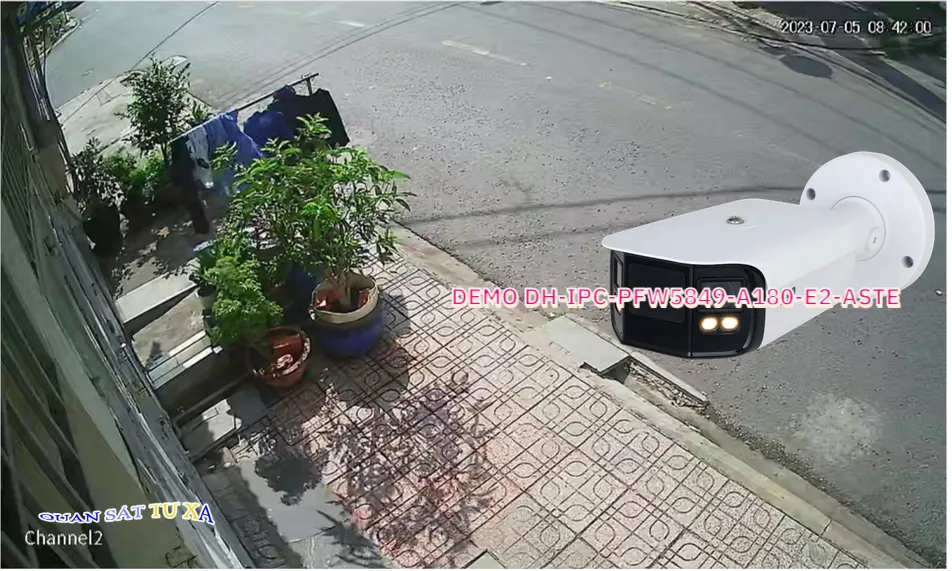 Dahua DH-IPC-PFW5849-A180-E2-ASTE Sắc Nét