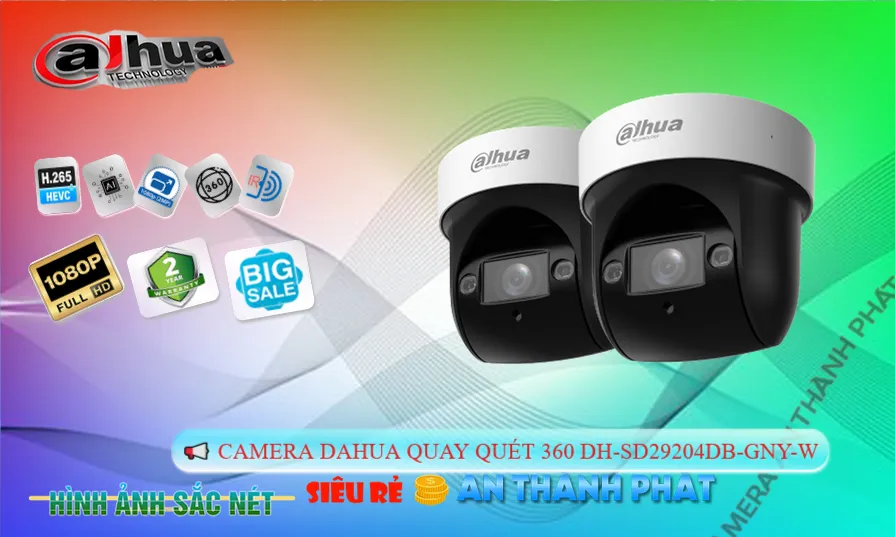 DH-SD29204DB-GNY-W Cấp Nguồ Qua Dây Mạng khả nang Intrusion (khu vực cấm) trên camera Camera Giám Sát Giá tốt