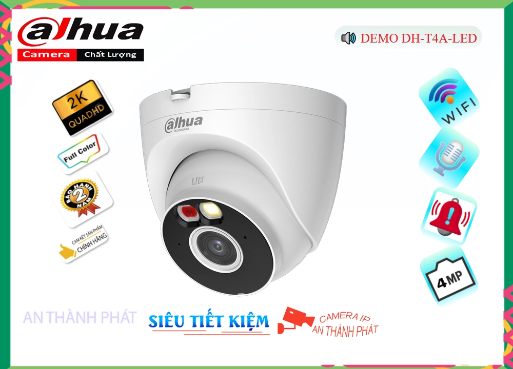 DH-T4A-LED Camera Dahua Sắc Nét,Thông số DH-T4A-LED,DH-T4A-LED giá mới nhất,DH-T4A-LED IP Không Dây  Bán Sỉ, Camera quan sát DH T4A LED,DH-T4A-LED giá hấp dẫn,Giá Bán DH-T4A-LED Ultra 2k 4.0 MP ,DH-T4A-LED Chính hãng,Bán rẻ DH-T4A-LED,Giá DH-T4A-LED,thông số DH-T4A-LED,DH-T4A-LED Chất lượng nhất,DH-T4A-LED Giá chiết khấu,DH-T4A-LED Giá Hấp Dẫn