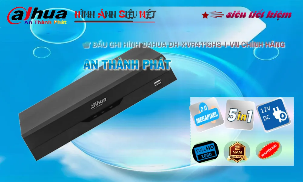 Dahua DH-XVR4116HS-I-VN Hình Ảnh Đẹp ✪ Dahua DH-XVR4116HS-I-VN Hình Ảnh Đẹp ✪