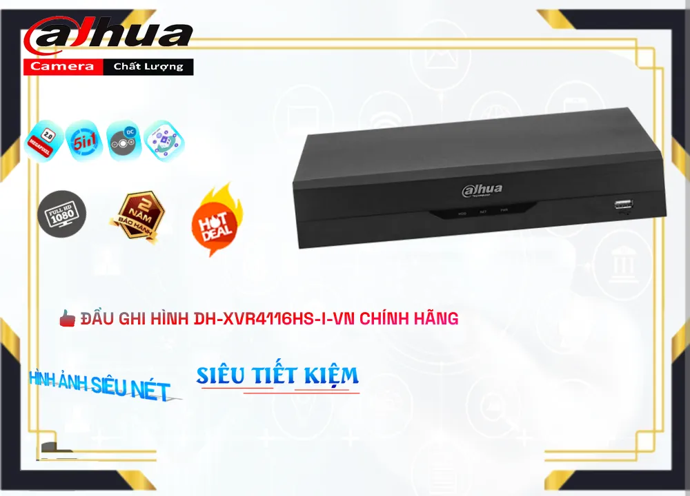 Dahua DH-XVR4116HS-I-VN Hình Ảnh Đẹp ✪ Dahua DH-XVR4116HS-I-VN Hình Ảnh Đẹp ✪