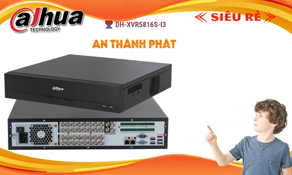DH-XVR5816S-I3 Đầu Thu Dahua