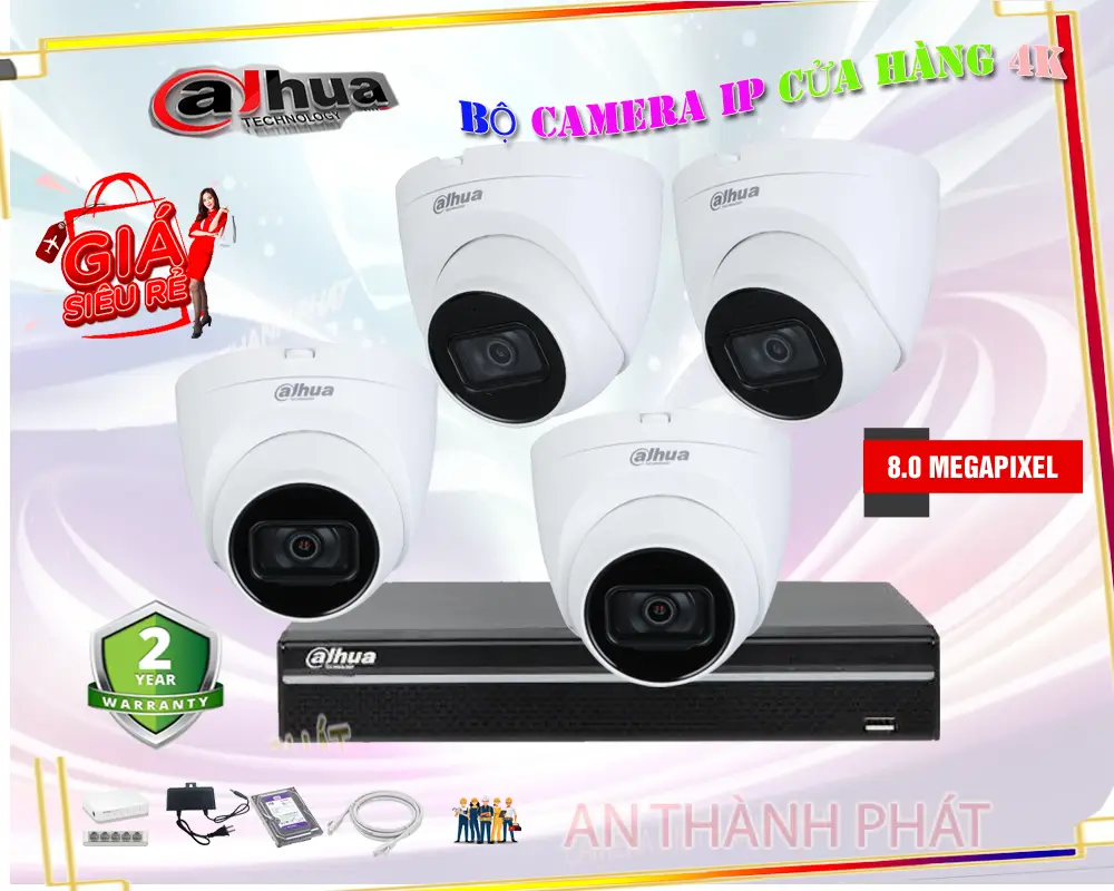 Xem Chi Tiết Trọn Bộ Camera Cửa Hàng Siêu Sắt Nét 4k Tại An Thành Phát đang khuyến mãi Trọn Bộ Camera Cửa Hàng Siêu Sắt Nét 4k Chuyên lắp camera Trọn Bộ Camera Cửa Hàng Siêu Sắt Nét 4k chính hãng