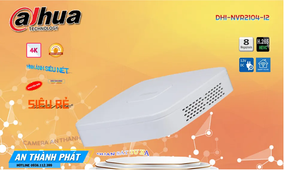 Đầu Ghi Dahua DHI-NVR2104-I2 Đầu Ghi Dahua DHI-NVR2104-I2