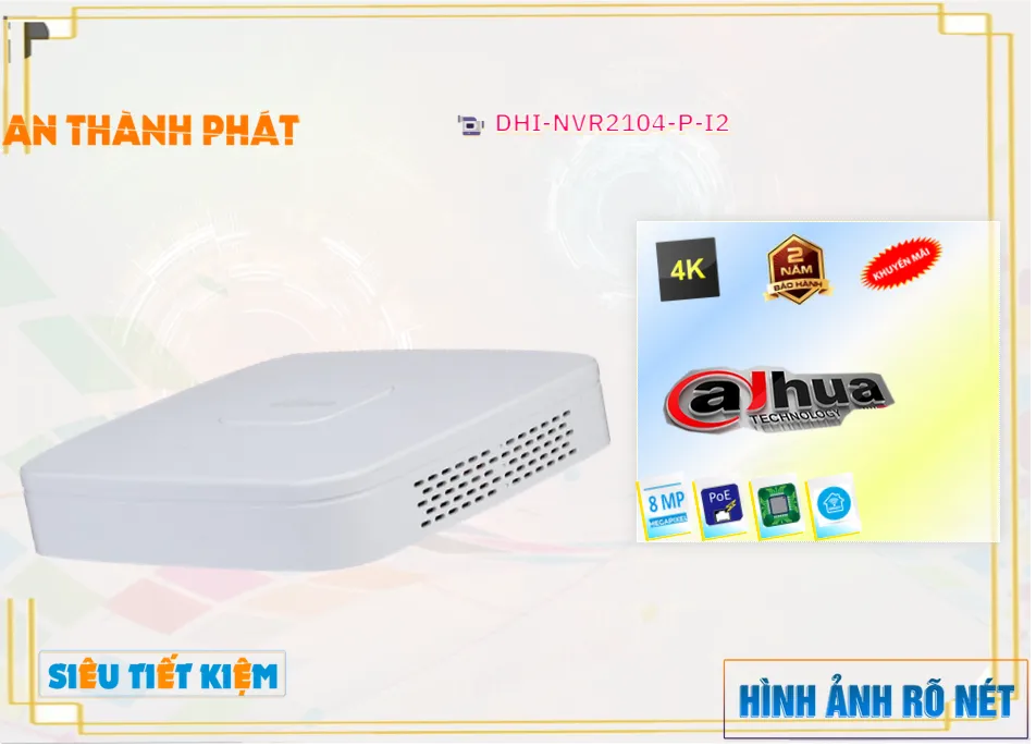 Đầu Thu KTS Dahua DHI-NVR2104-P-I2 Đang giảm giá Đầu Thu KTS Dahua DHI-NVR2104-P-I2 Đang giảm giá