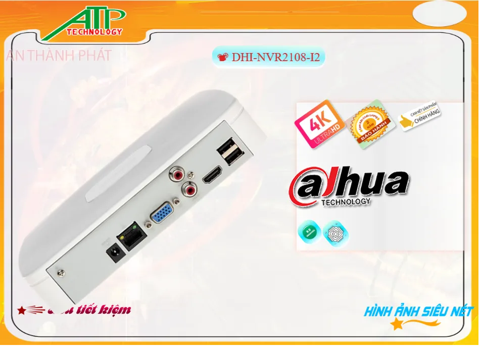 Đầu Ghi Camera DHI-NVR2108-I2 Dahua Chất Lượng Đầu Ghi Camera DHI-NVR2108-I2 Dahua Chất Lượng
