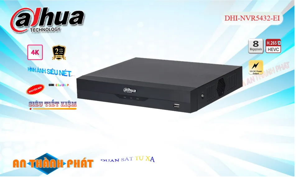 ✔️ Đầu Thu KTS Dahua DHI-NVR5432-EI Giá rẻ
