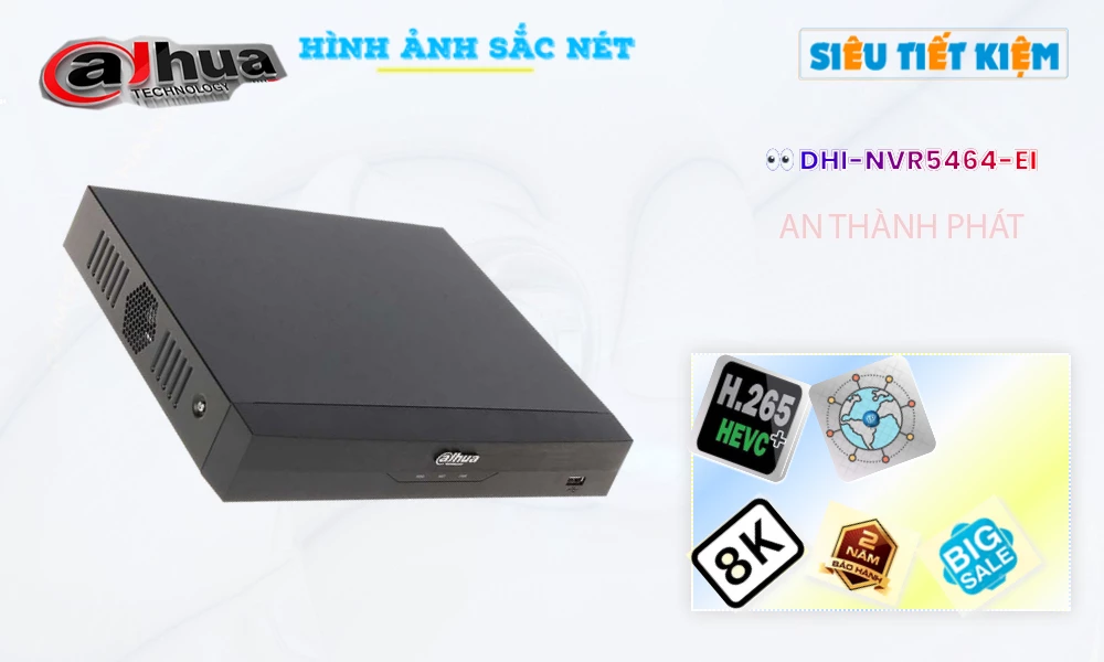 DHI-NVR5464-EI Đầu Thu Dahua DHI-NVR5464-EI Đầu Thu Dahua