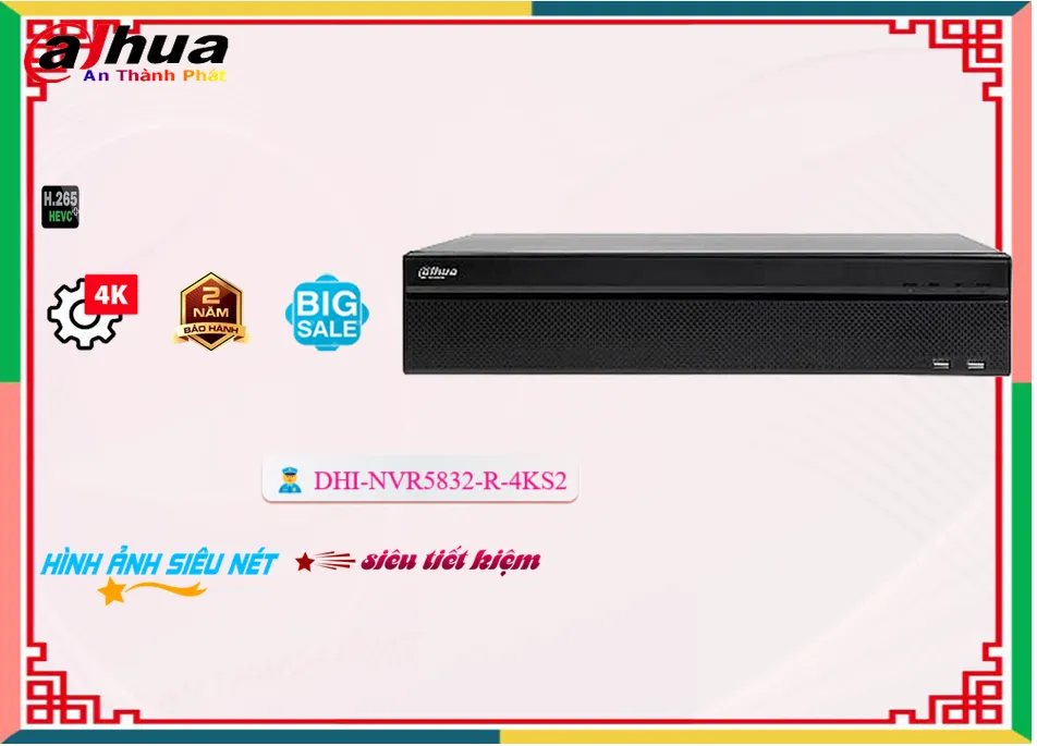 Đầu ghi hình Dahua DHI-NVR5832-R-4KS2,thông số  Thiết bị thu hình DHI-NVR5832-R-4KS2,DHI-NVR5832-R-4KS2 Giá Hấp Dẫn,chức năng DHI-NVR5832-R-4KS2Chất Lượng Hình sắc nét ,DHI-NVR5832-R-4KS2 Chất lượng nhất,Giá Bán DHI-NVR5832-R-4KS2,DHI-NVR5832-R-4KS2 giá hấp dẫn,DHI-NVR5832-R-4KS2 Bán Giá Rẻ,Nơi Lắp DHI-NVR5832-R-4KS2,sale DHI-NVR5832-R-4KS2,DHI-NVR5832-R-4KS2 Chất lượng nhất