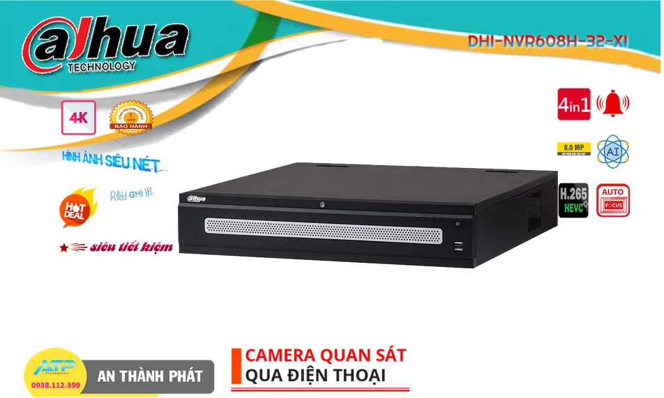 Dahua DHI-NVR608H-32-XI Hình Ảnh Đẹp Dahua DHI-NVR608H-32-XI Hình Ảnh Đẹp