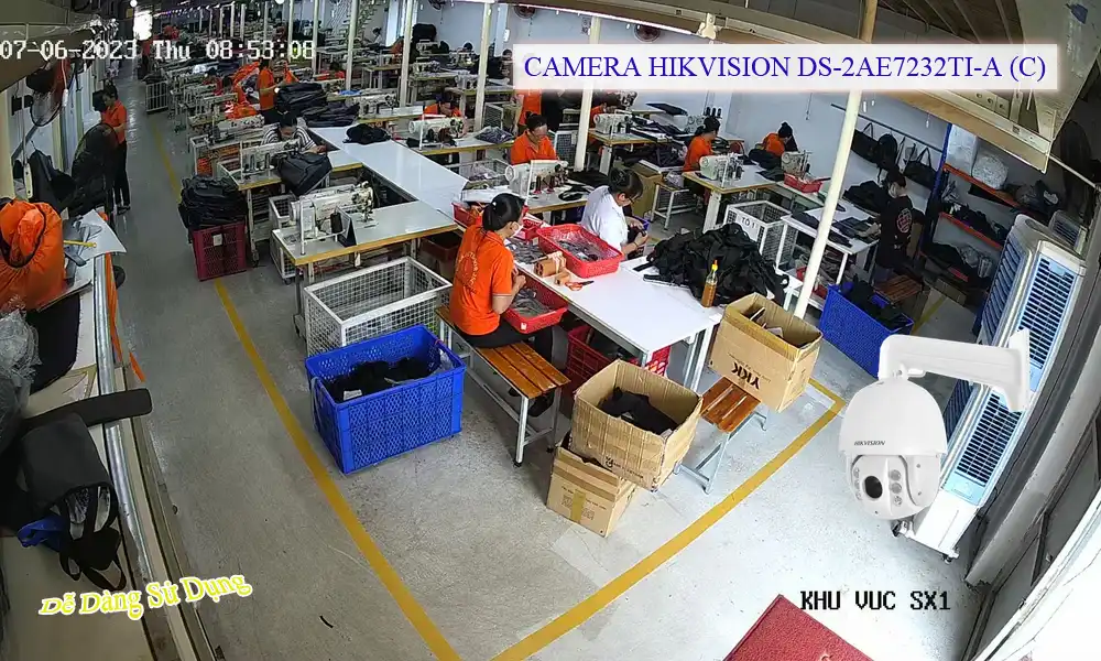 DS-2AE7232TI-A (C) sắc nét Hikvision