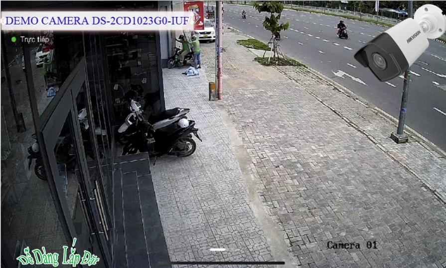 ✅ DS-2CD1023G0-IUF Camera Hikvision Giá rẻ