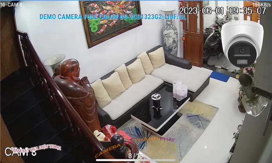 DS-2CD1323G2-LIUF/SL camera sắc nét Hikvision