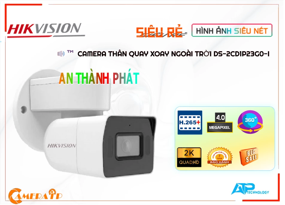 Camera Hikvision DS-2CD1P23G0-I Mẫu Đẹp Camera Hikvision DS-2CD1P23G0-I Mẫu Đẹp
