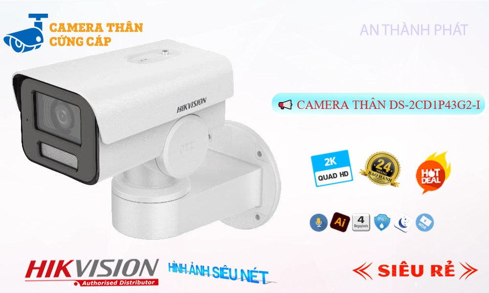 ❇ DS-2CD1P43G2-I Giá tốt Hikvision ❇ DS-2CD1P43G2-I Giá tốt Hikvision